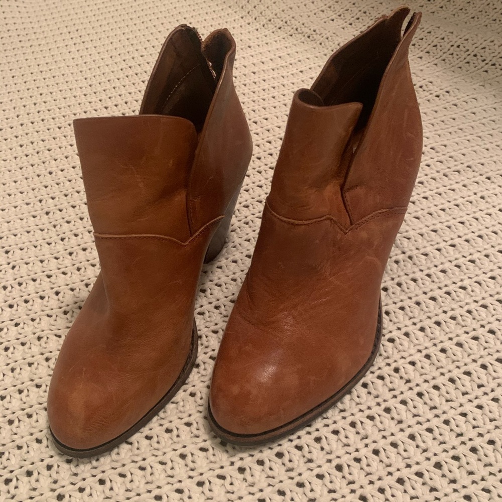 Leather Booties - Picture 2 of 6